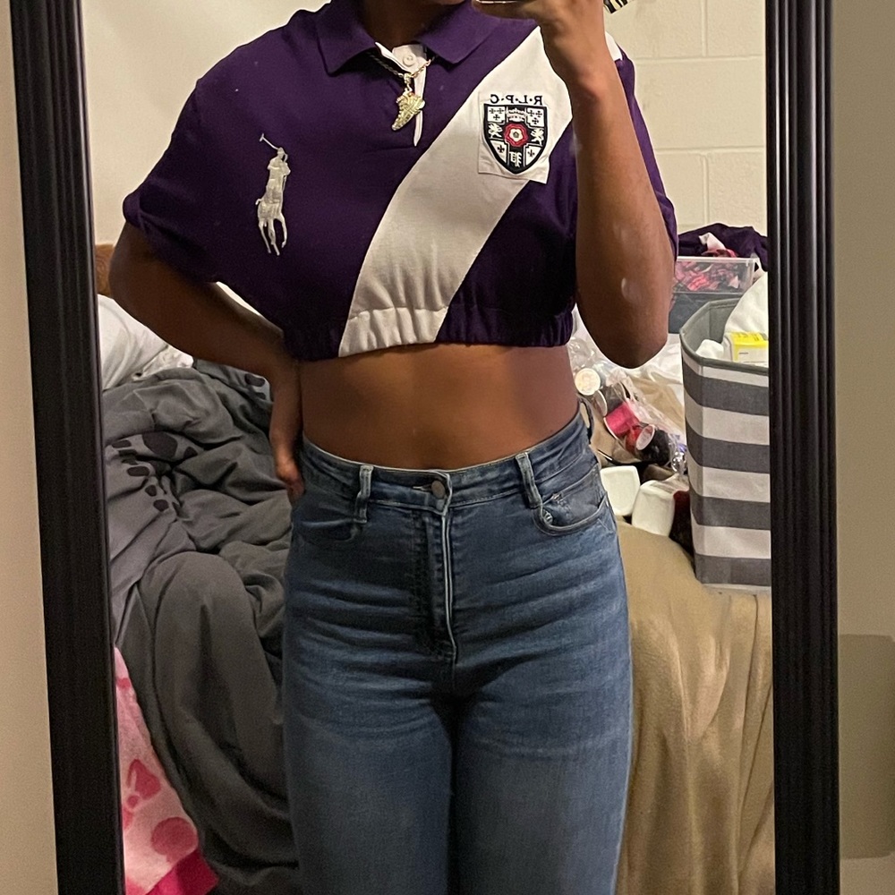 Vintage Ralph Lauren Crop top (WORN ONCE)